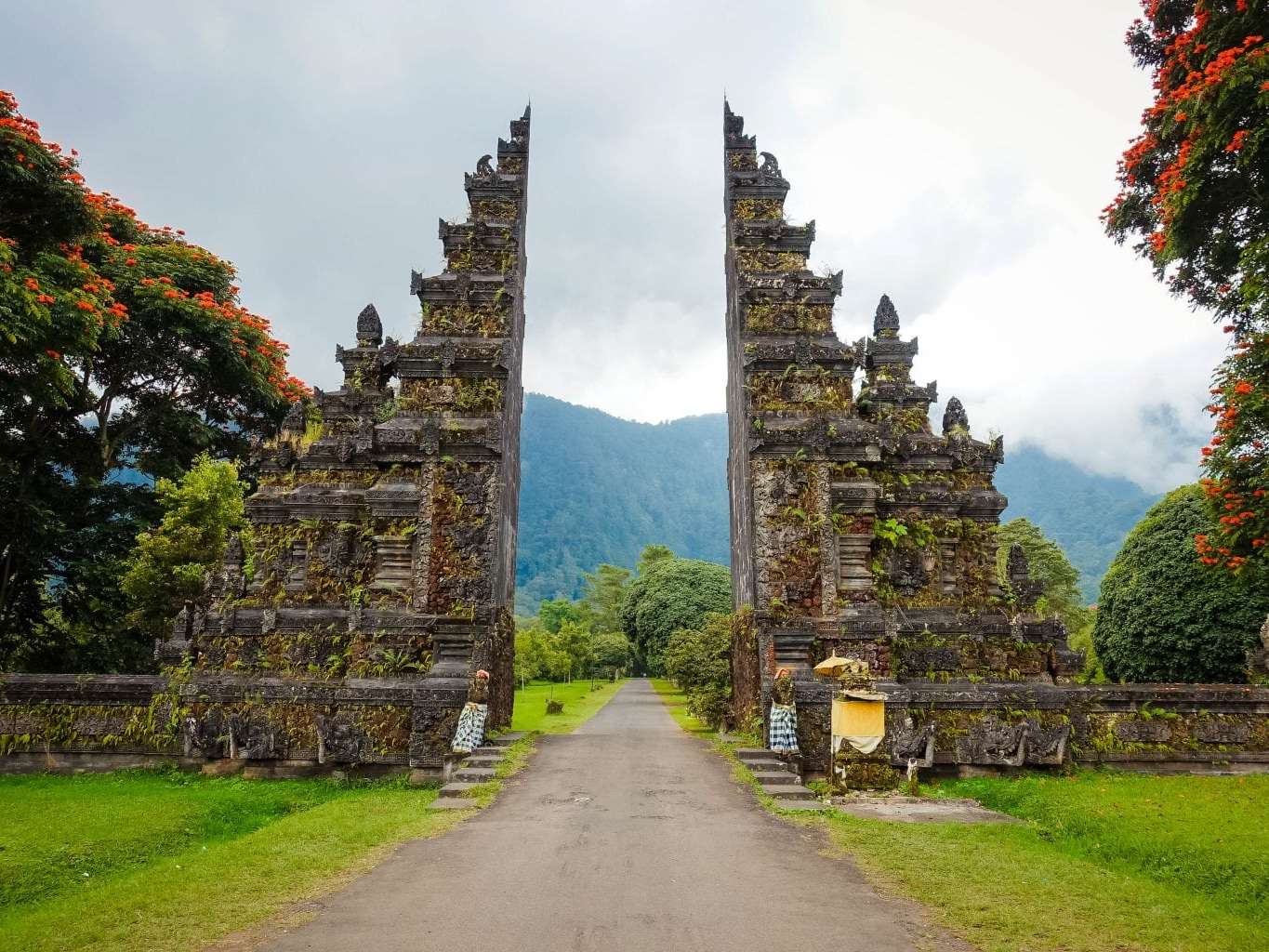 La porte Balinaise du golf d'Handara